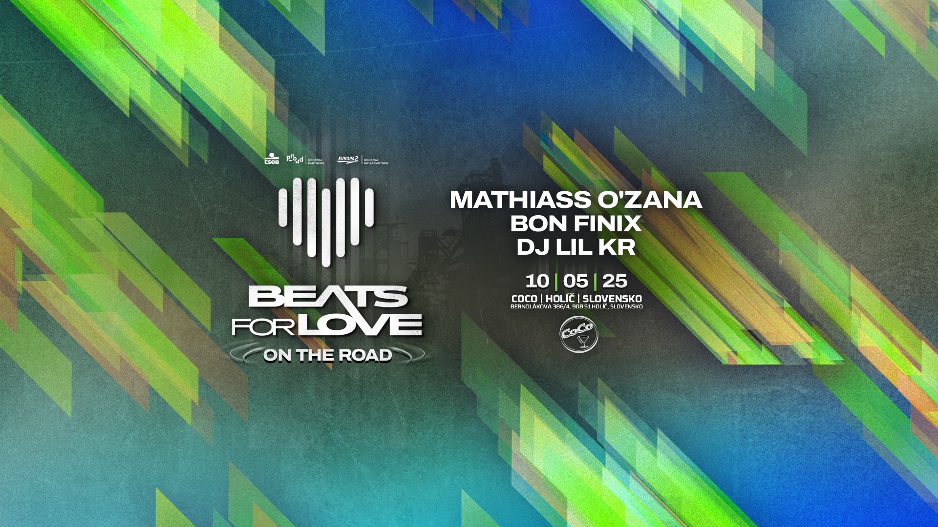 BEATS FOR LOVE on the road