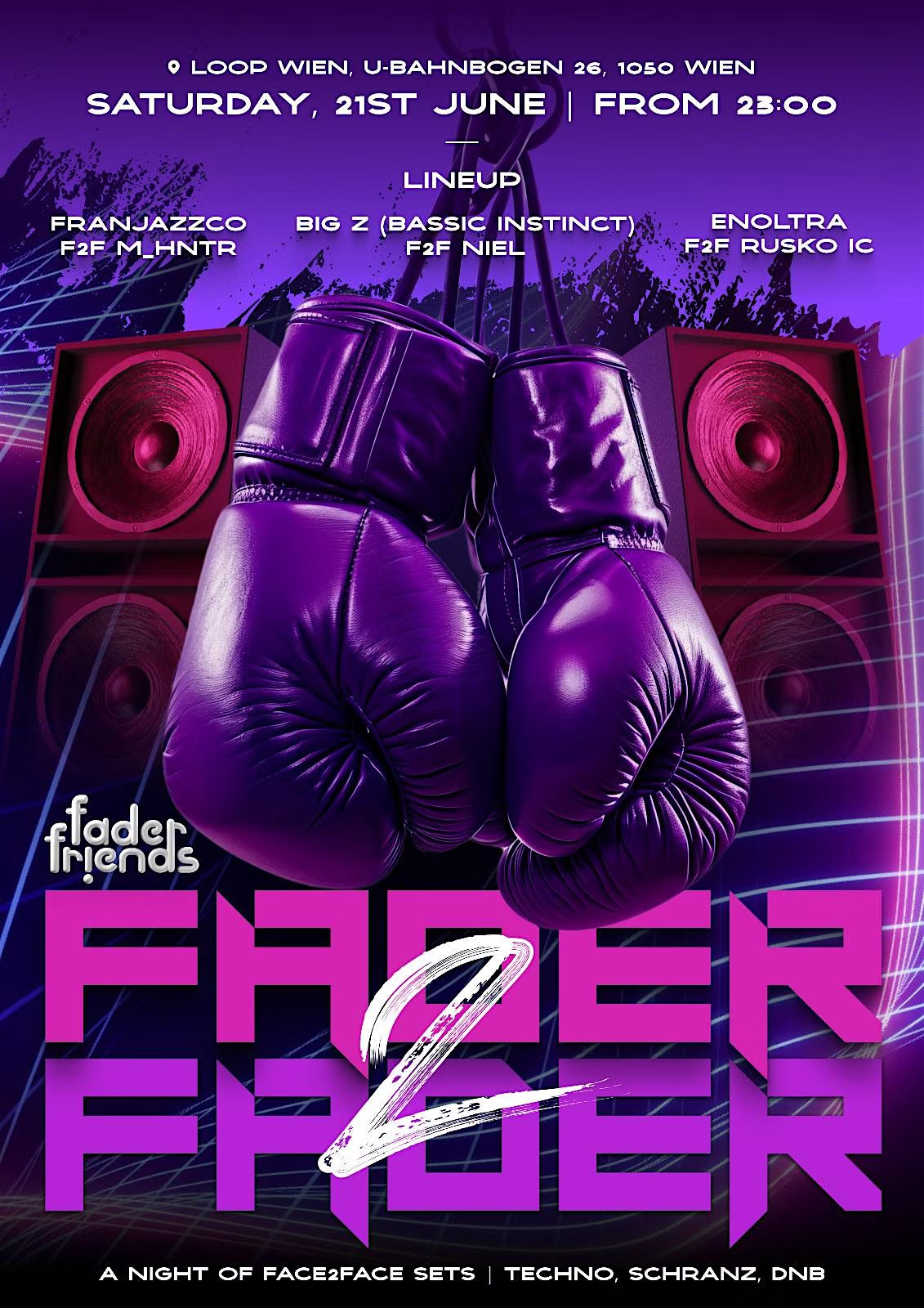 FADER2FADER: Face2Face Rave