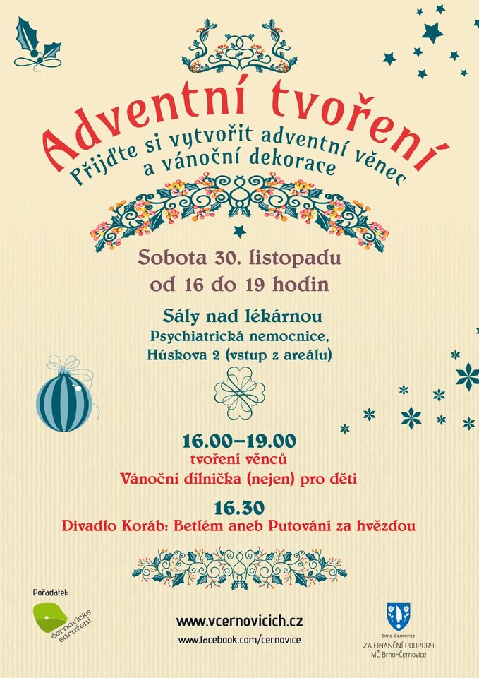Adventní tvoření s pohádkou