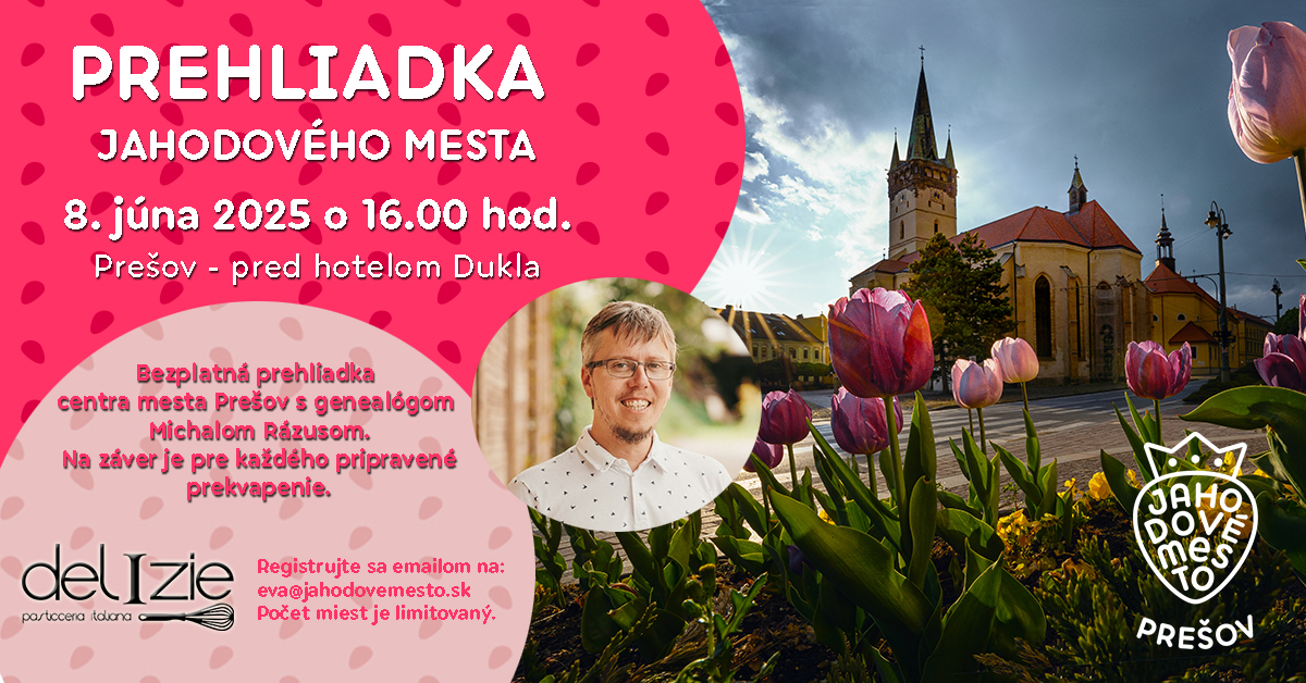 Prehliadka Jahodového mesta s Michalom Rázusom