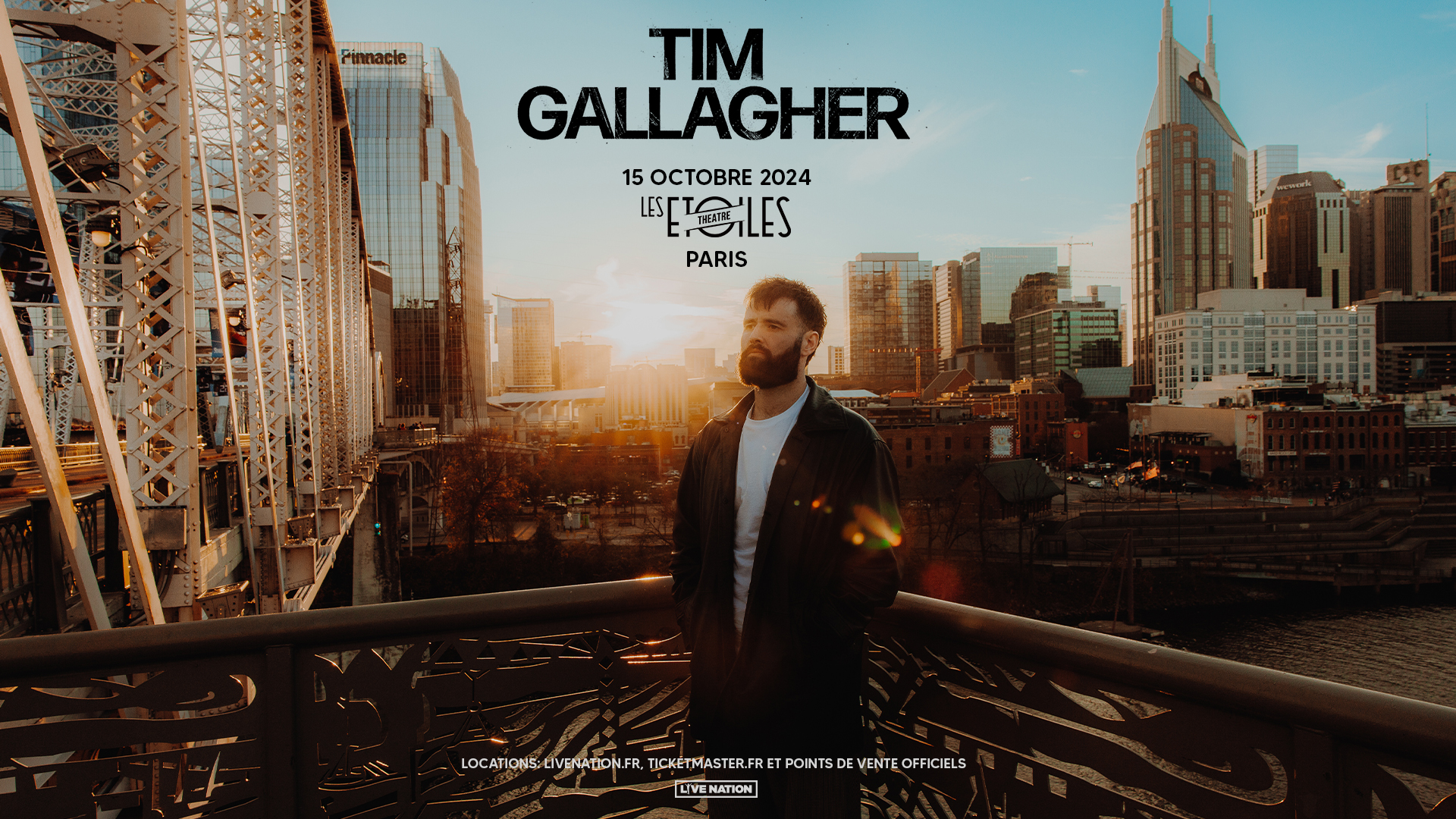 TIM GALLAGHER | Les Etoiles, Paris - 15 octobre 2024