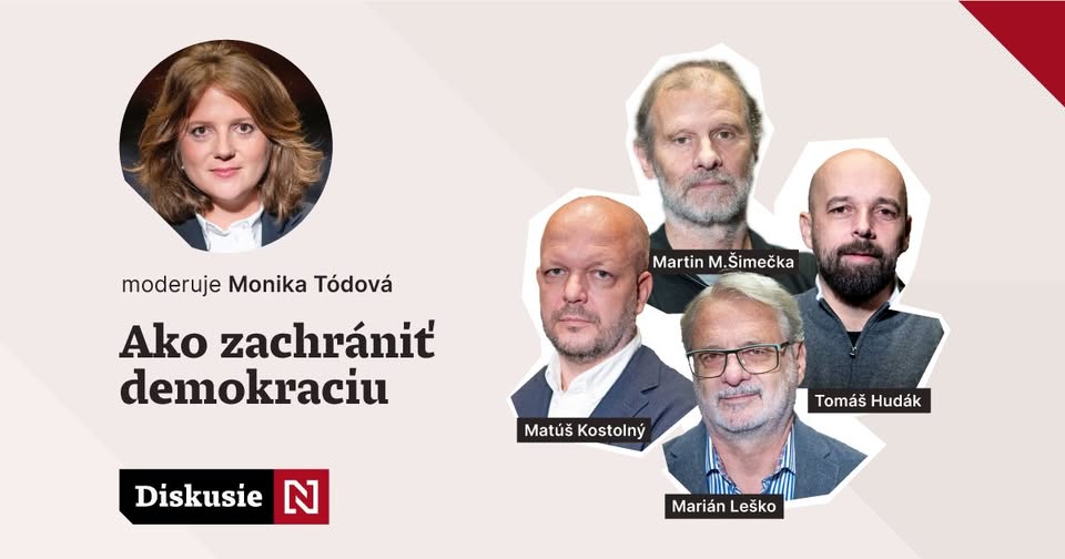 Leško, Šimečka, Kostolný, Hudák: Ako zachrániť demokraciu