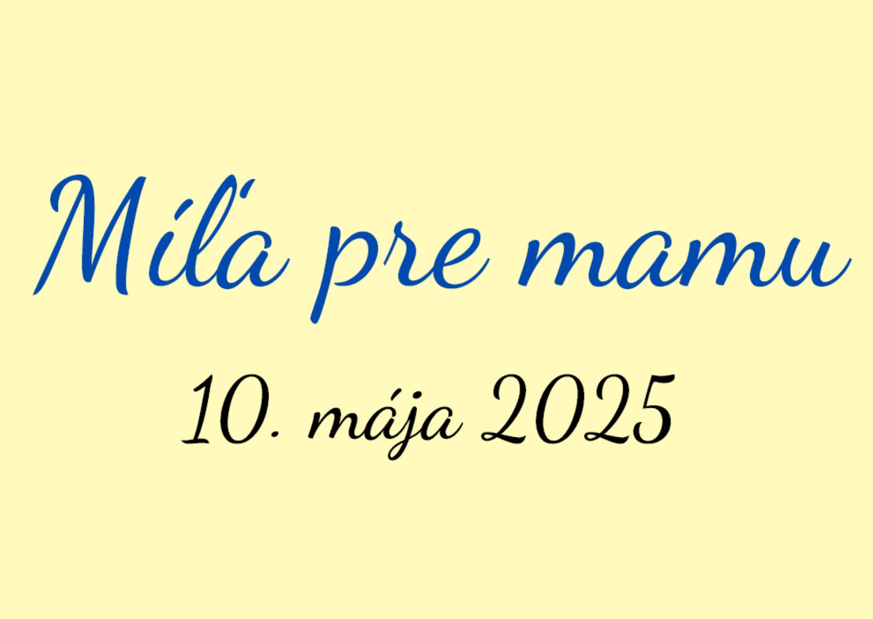 Míľa pre mamu 2025, Martin
