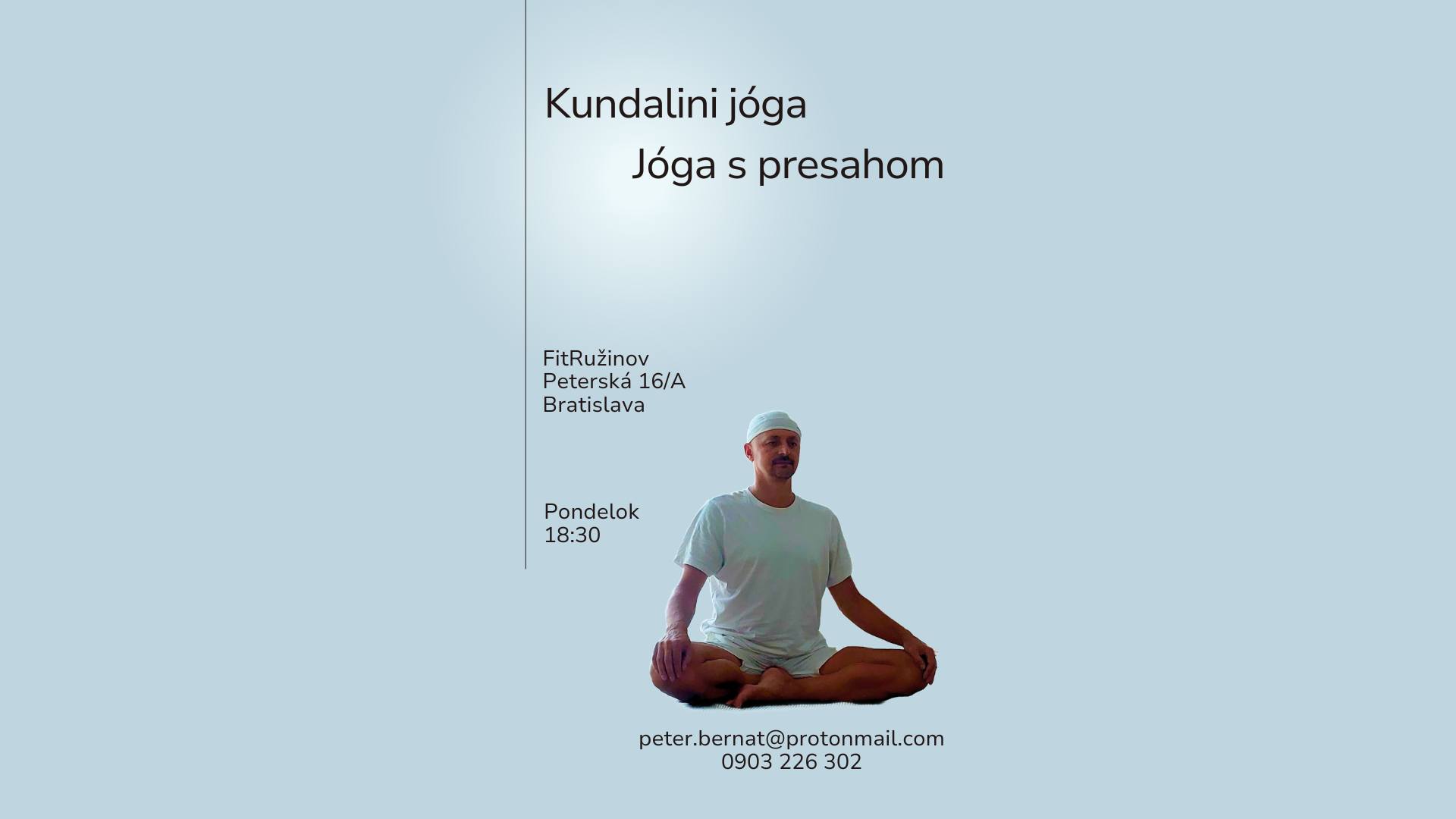 Ukážková lekcia kundalini jógy.