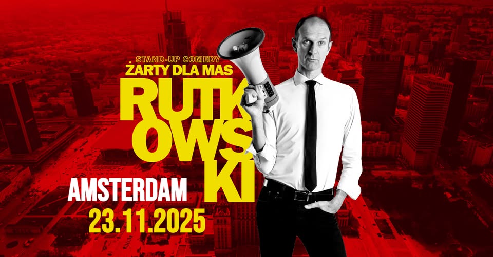 AMSTERDAM! Rafał Rutkowski w programie „Żarty dla mas” | Stand-Up