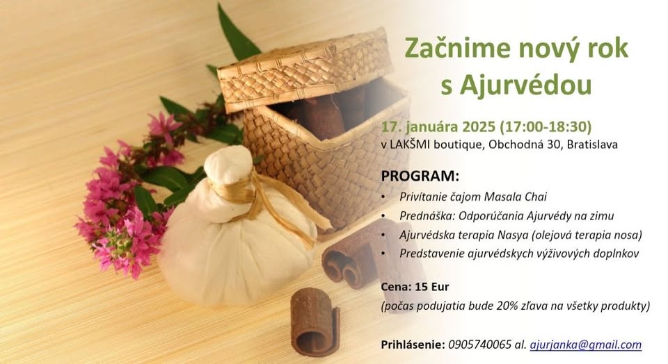 Začnime rok s Ajurvédou