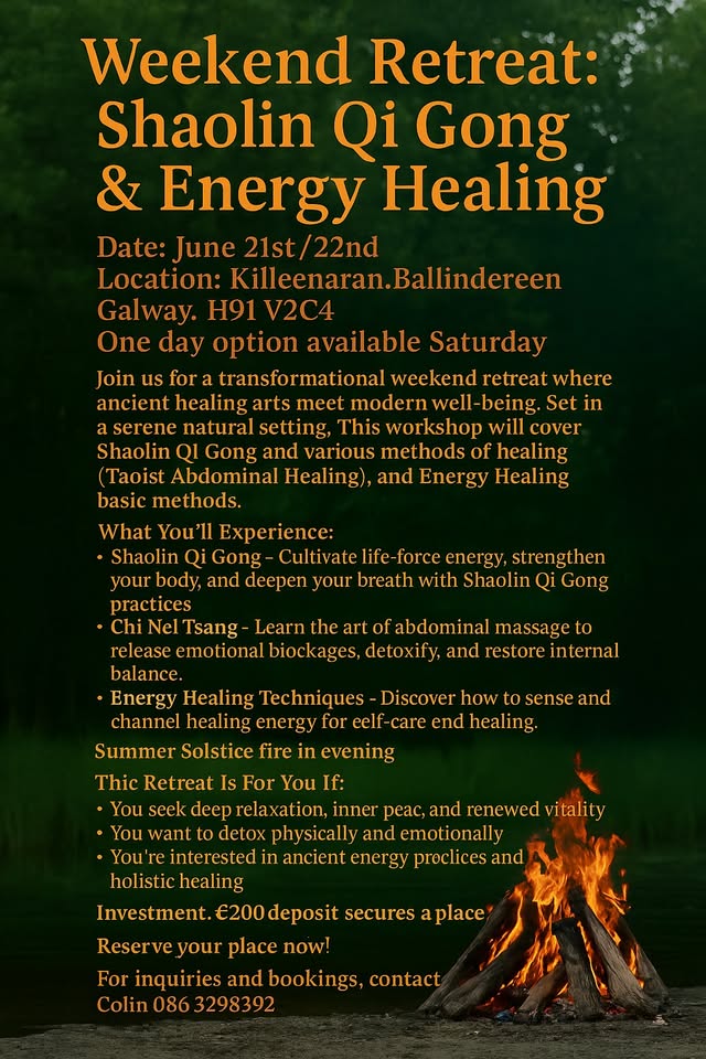Qi Gong Healing Weekend