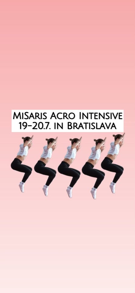 Bratislava MiSaris ACRO INTENSIVE 🤗🥳 (+ Nikol & Kláris)