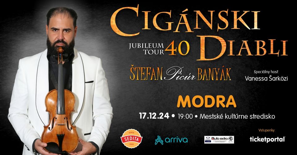 CIGÁNSKI DIABLI - JUBILEUM TOUR 40 | Modra