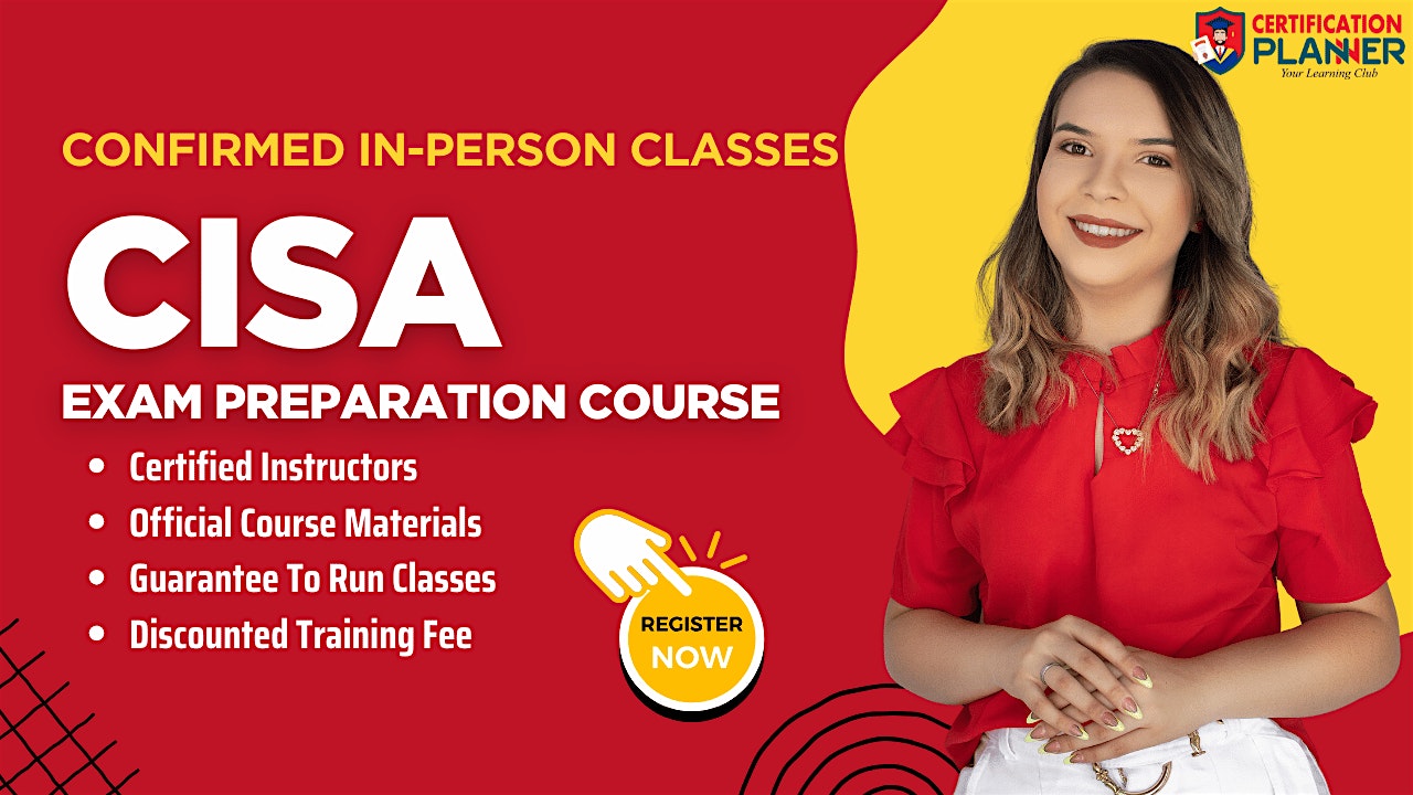 CISA Guaranteed to Run Eugene Exam Prep In-Person Training