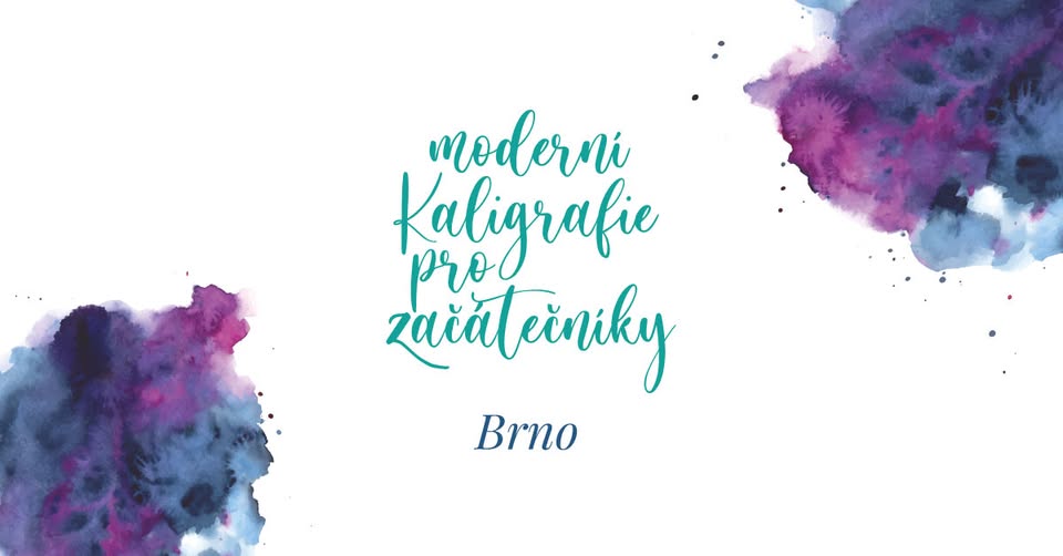 Course of Modern Calligraphy for Beginners - 1. 11. Brno