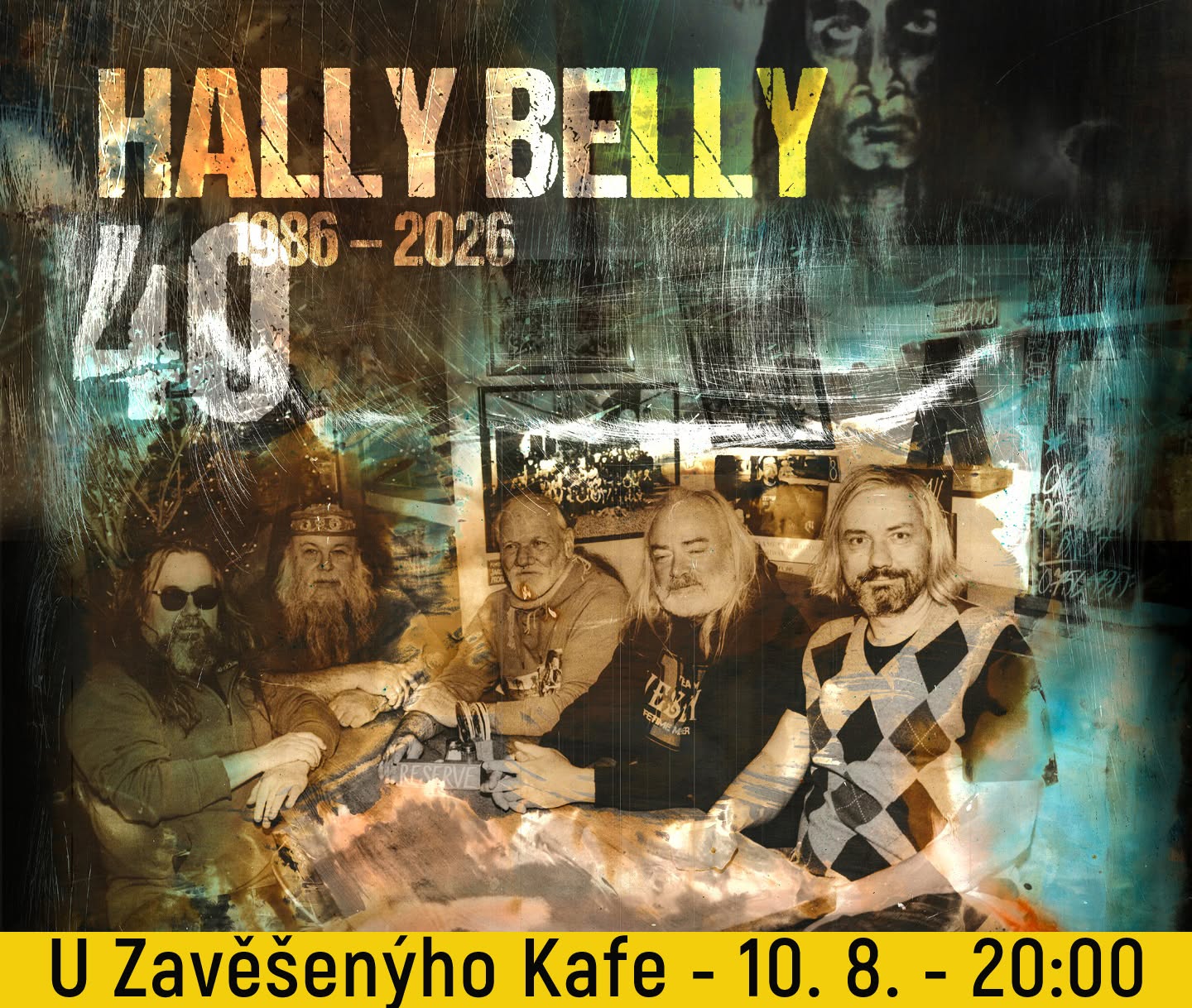 Hally Belly u Zavěšenýho kafe