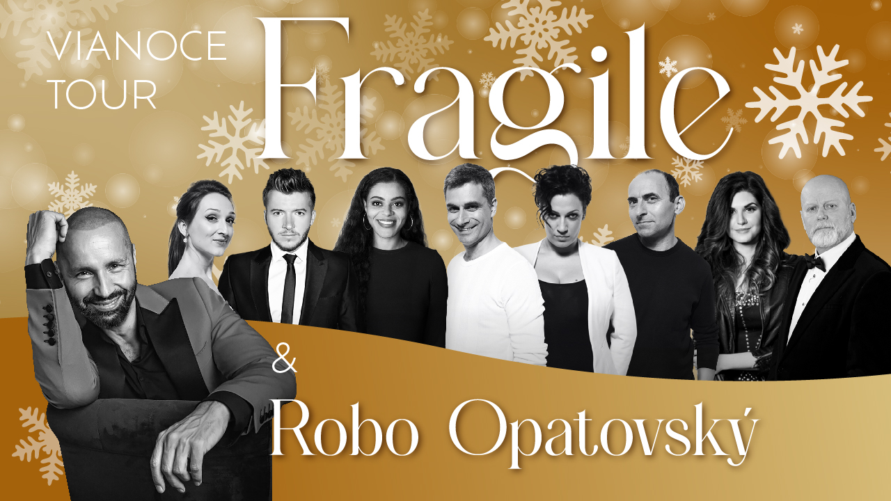 VIANOCE TOUR 2025 - Fragile & Robo Opatovský - Považská Bystrica - Kino Mier