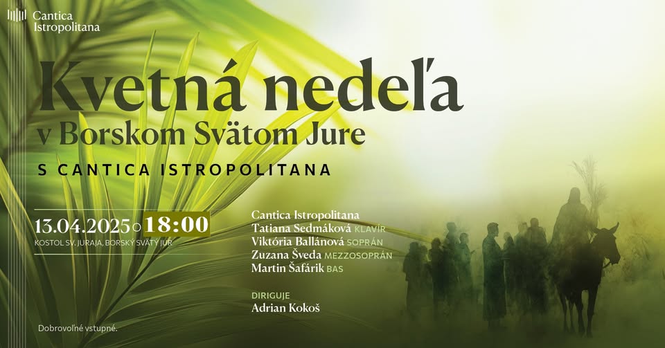 Kvetná nedeľa s Cantica Istropolitana