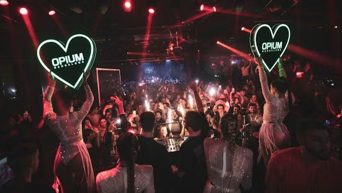 Monday Night to Opium Barcelona(FREE ENTRANCE TILL 01:00)