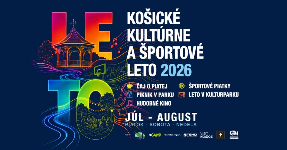 Košické kultúrne a športové leto 2026