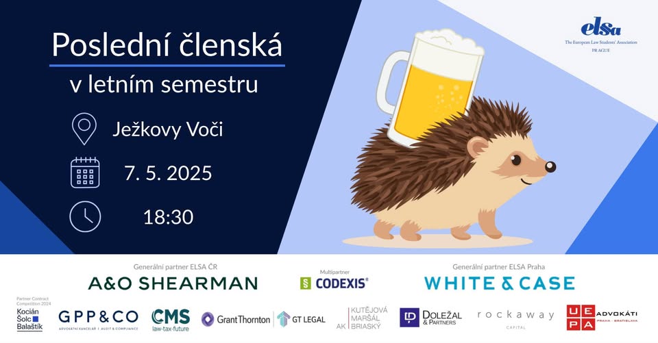 Poslední členská v letním semestru