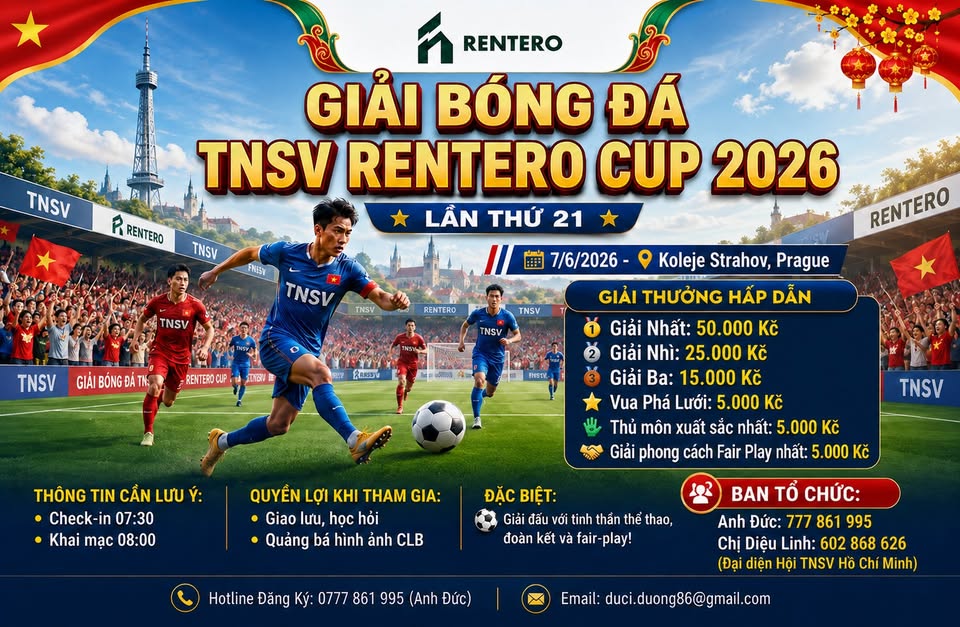 Giải bóng đá TNSV Rentero Cup 2026