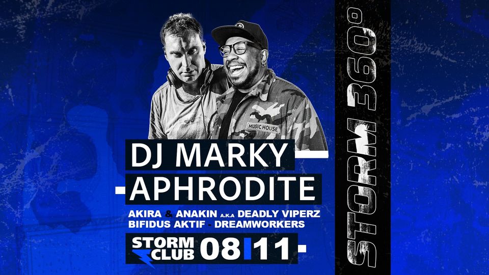 STORM 360: DJ Marky /BRA/ + Aphrodite /UK/ | 8.11.24 | Storm Club Prague