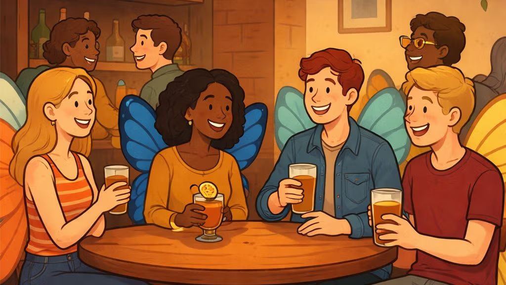 New in Berlin: First Meetup of the Year – Social Butterfly Club 🦋