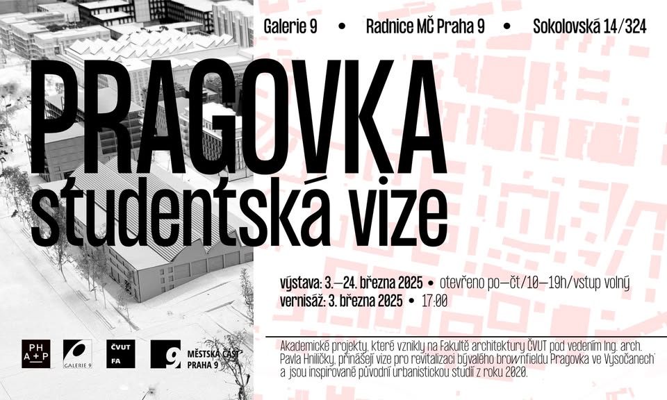 Inspirace pro budoucnost Pragovky - Výstava studentských návrhů