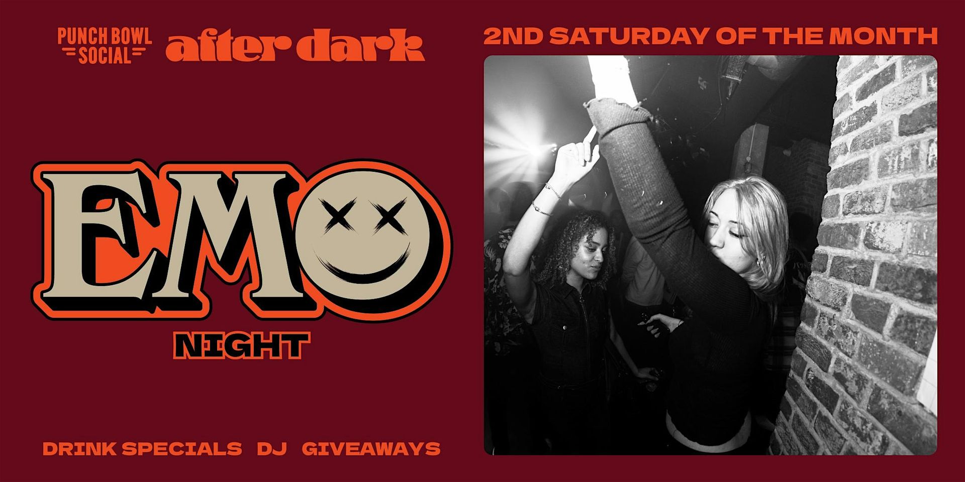 Portland, OR  - EMO Night @ Punch Bowl Social