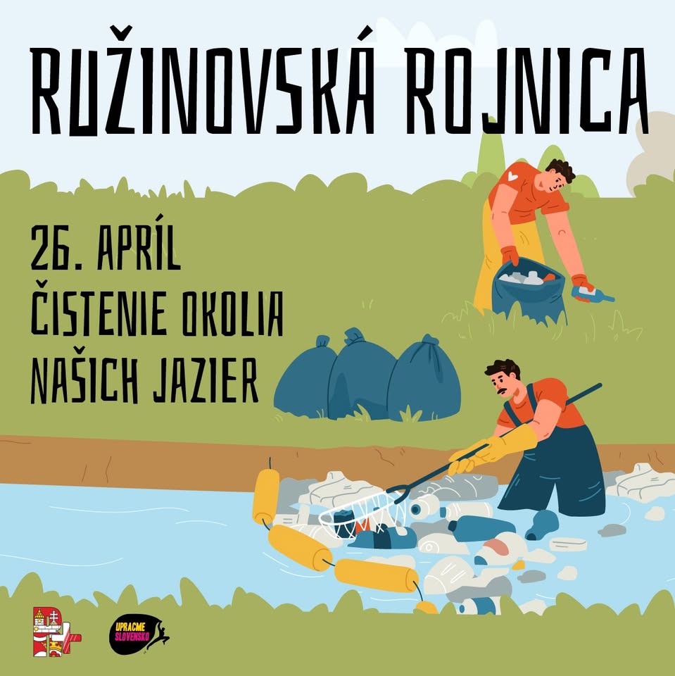 Ružinovská rojnica - čistenie okolia jazier