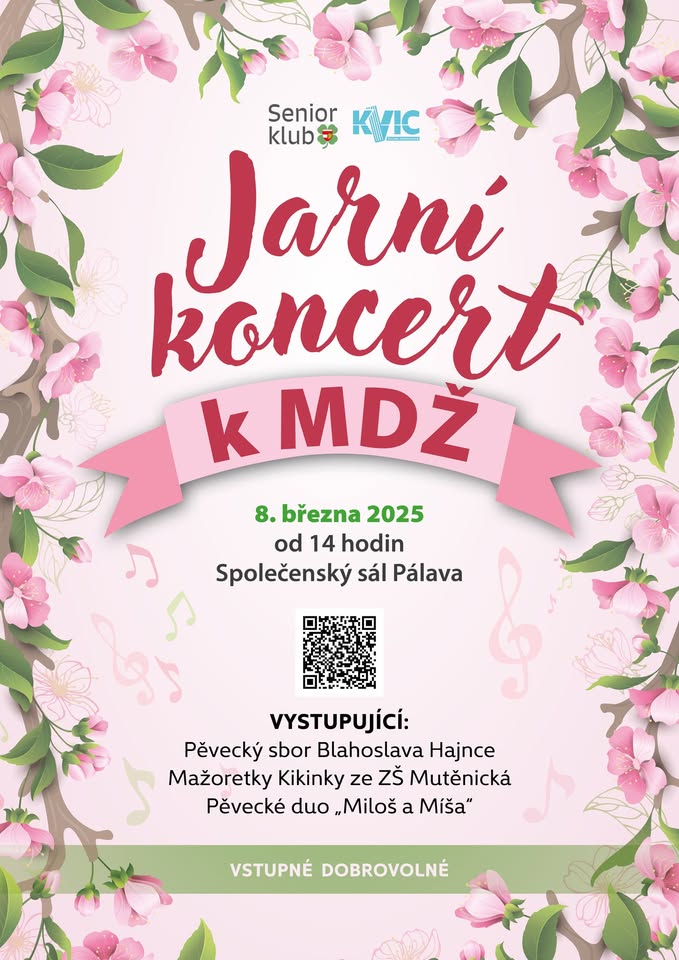 Jarní koncert k MDŽ