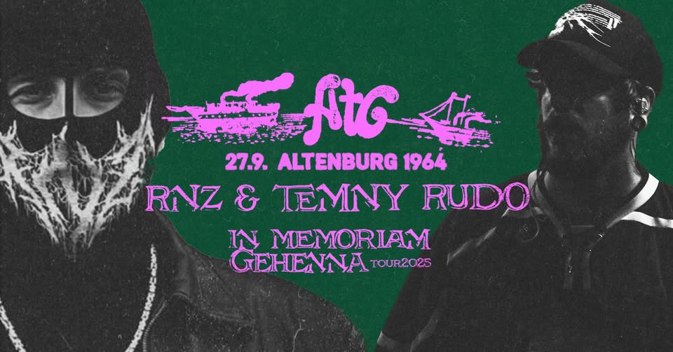 RNZ & TEMNÝ RUDO IN MEMORIAM GEHENNA TOUR 2025