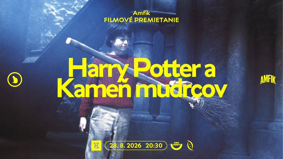 25. výročie: HARRY POTTER A KAMEŇ MUDRCOV v Amfiku