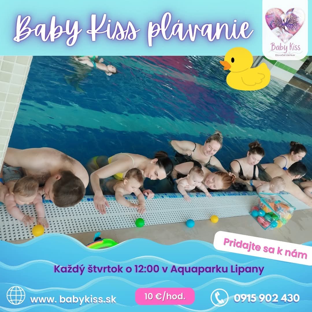 Baby Kiss plávanie