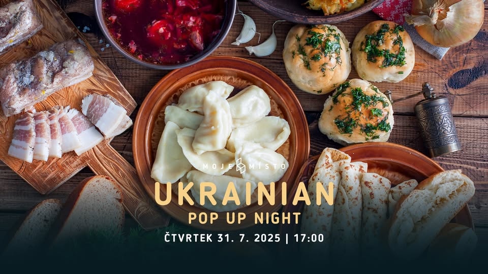 🇺🇦 UKRAJINSKÝ POP-UP VEČER V BISTRU MOJE MÍSTO 🇺🇦