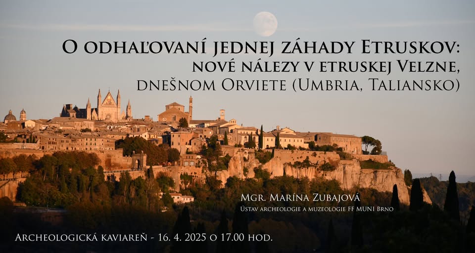 O odhaľovaní jednej záhady Etruskov: nové nálezy v etruskej Velzne, dnešnom Orviete (Taliansko)