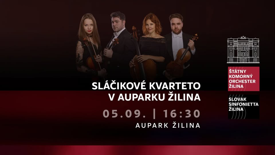 SLÁČIKOVÉ KVARTETO V AUPARKU ŽILINA