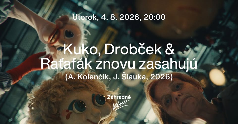 Predpremiéra v Záhradnom kine: KUKO, DROBČEK & RAŤAFÁK ZNOVU ZASAHUJÚ