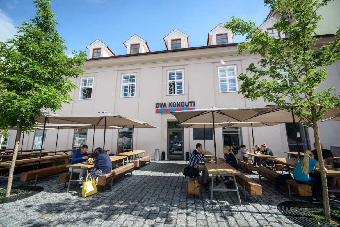 Let’s have Beers at Dva Kohouti Beer Garden in Karlin 🍻 😎☀️🥳