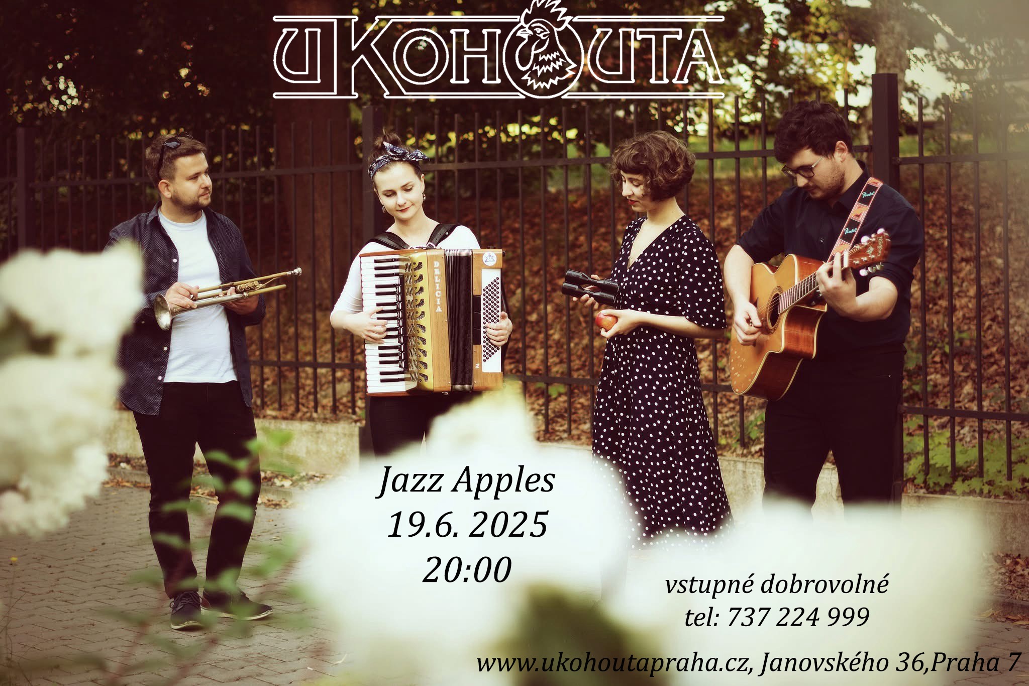 Koncert U Kohouta: Jazz Apples