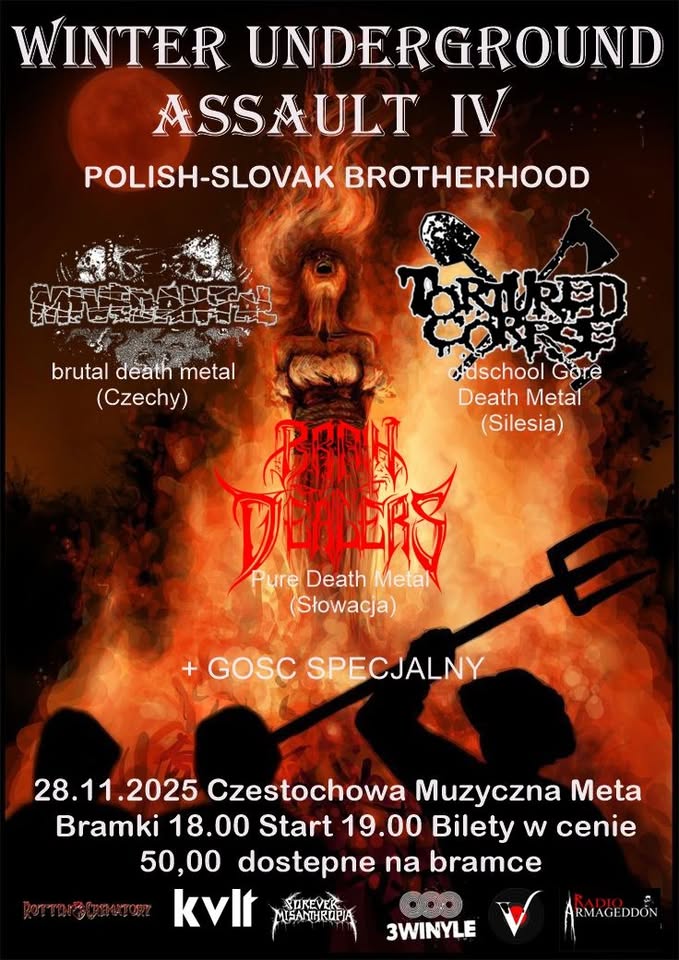 Winter Underground Assault IV : Mivedantal/Brain Dealers/Tortured Corpse