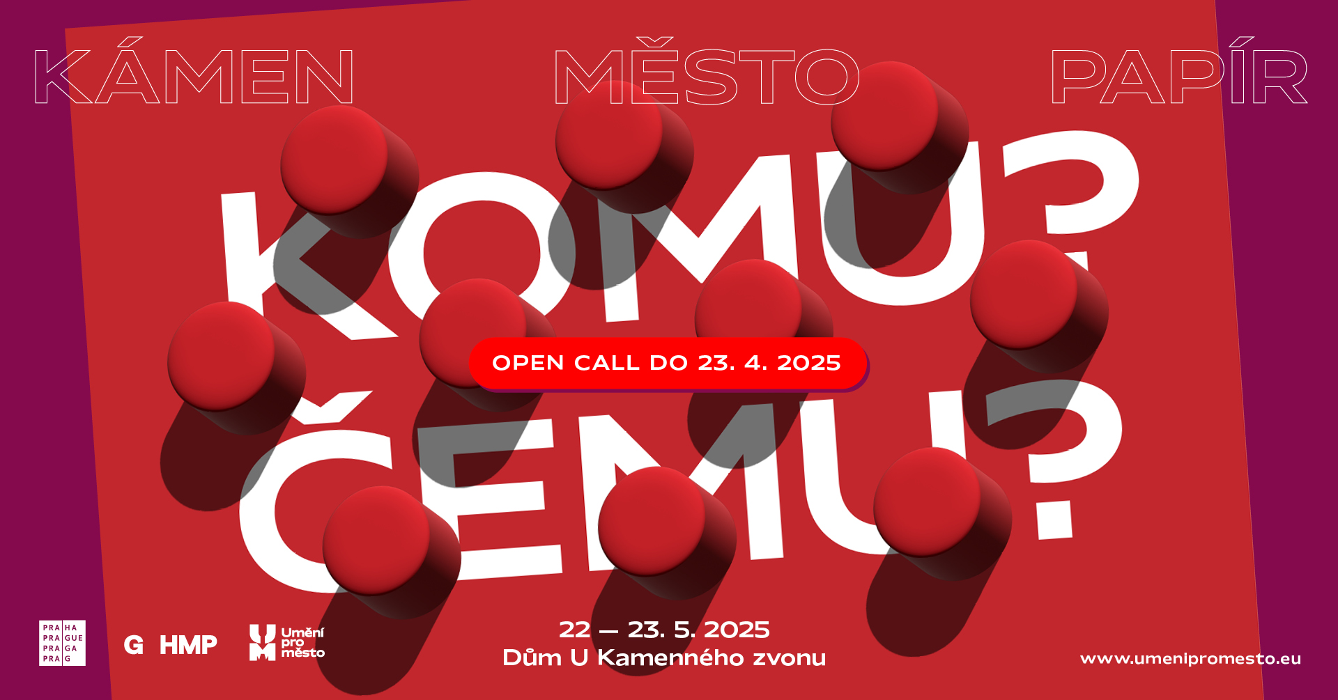 Konference Kámen, město, papír - KOMU? ČEMU?