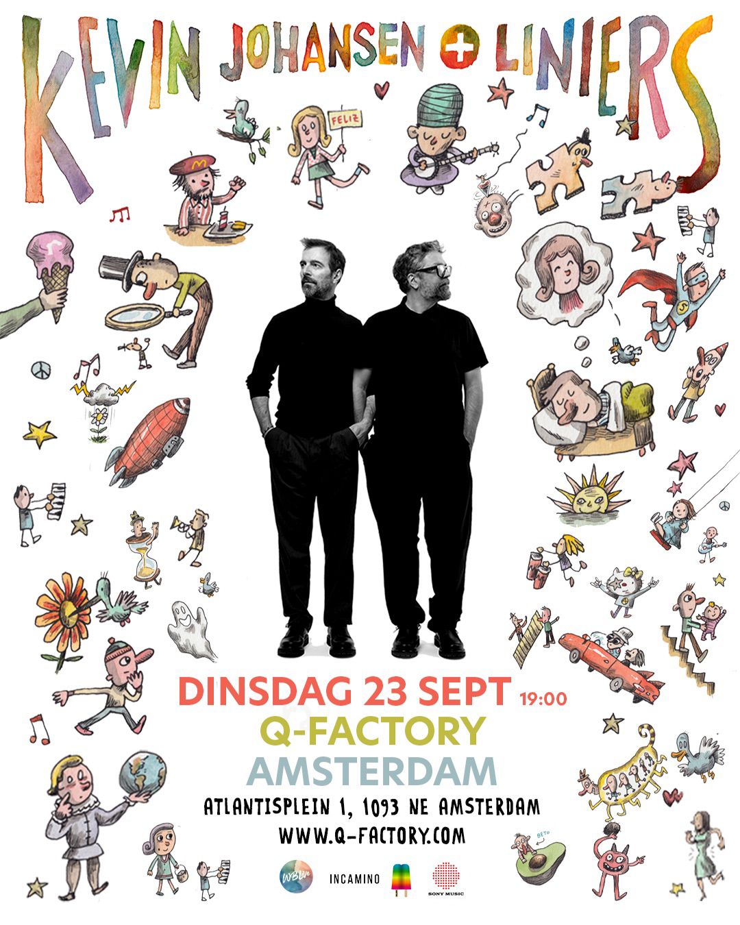 Kevin Johansen + Liniers en Amsterdam