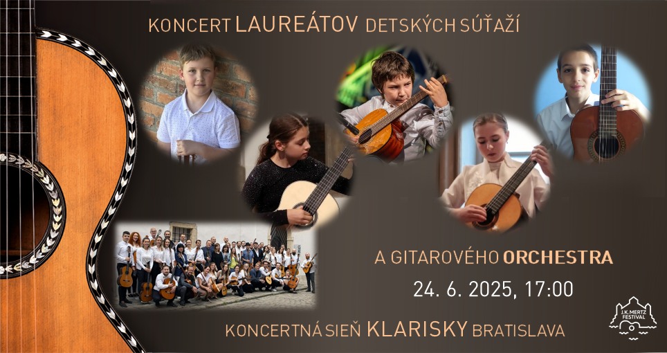 Koncert laureátov detských súťaží a gitarového orchestra