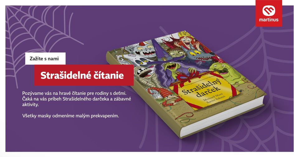 Zažite s nami Strašidelné čítanie