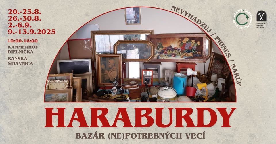 Haraburdy - bazár (ne)potrebných vecí