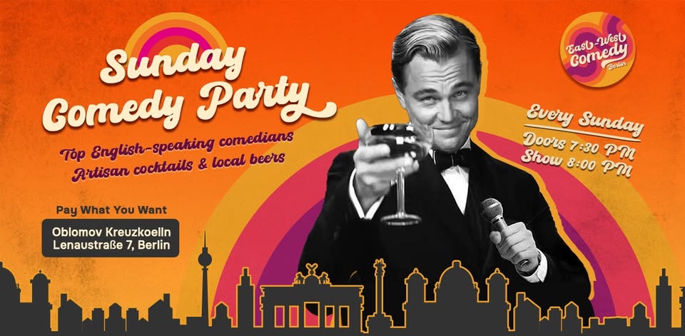 English stand-up: Sunday Comedy Party 21.12.25