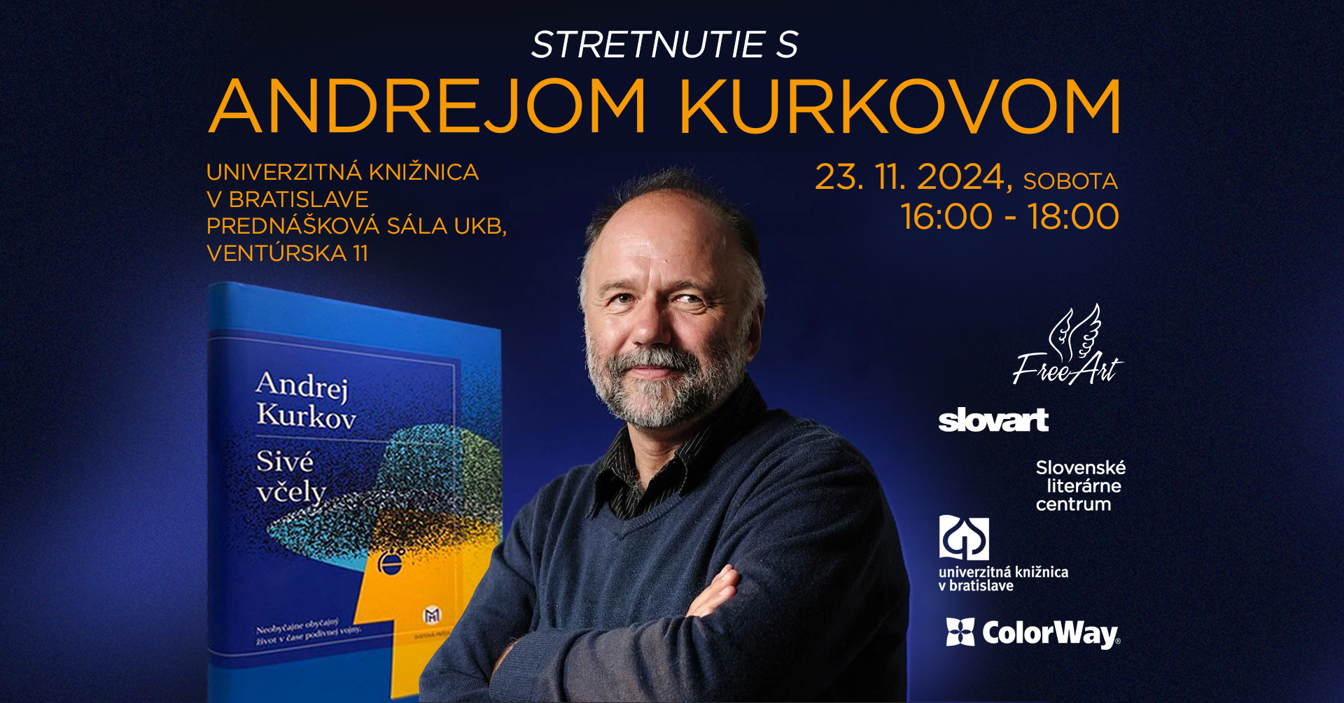 Diskusia so spisovateľom Andrejom Kurkovom