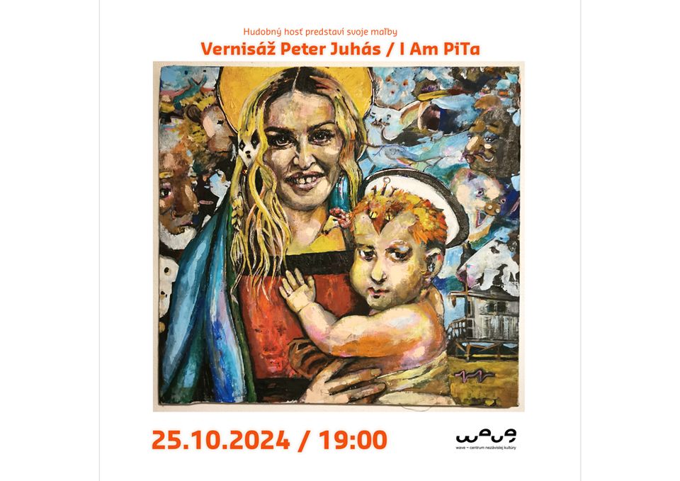 Hudobný hosť predstaví svoje maľby. Peter Juhás / I Am PiTa
