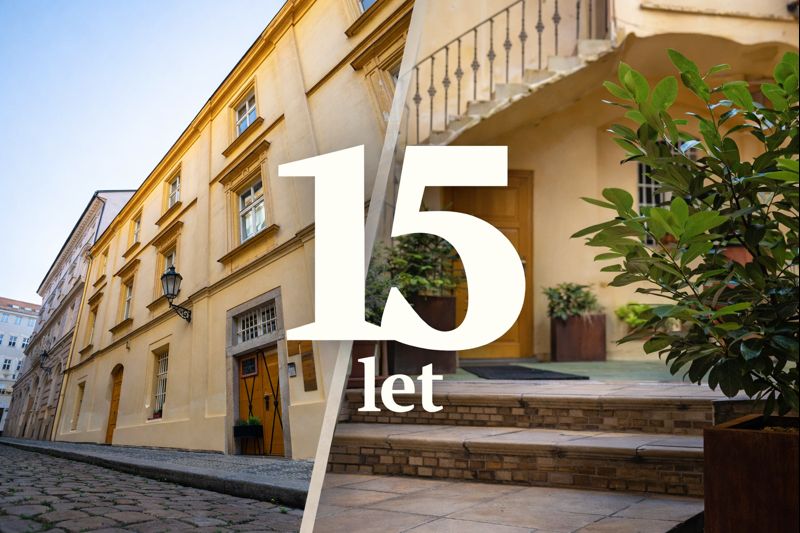 15 let! Přijďte to s námi oslavit