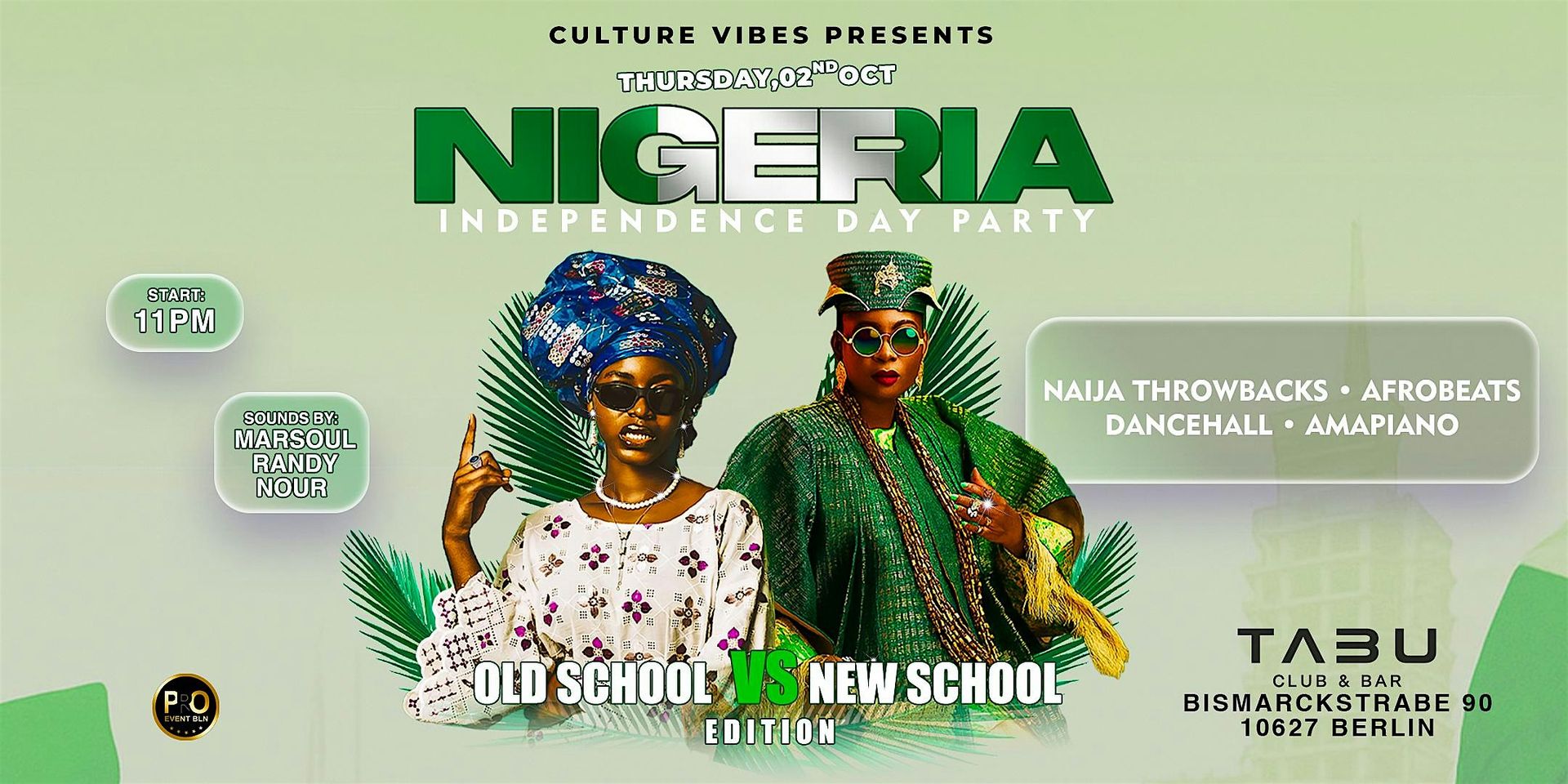 Nigeria Independence Day Party – Old School vs New School Edition