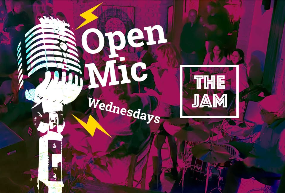 🎤 Open Mic Wednesdays/Středy @ The Jam! 🎶