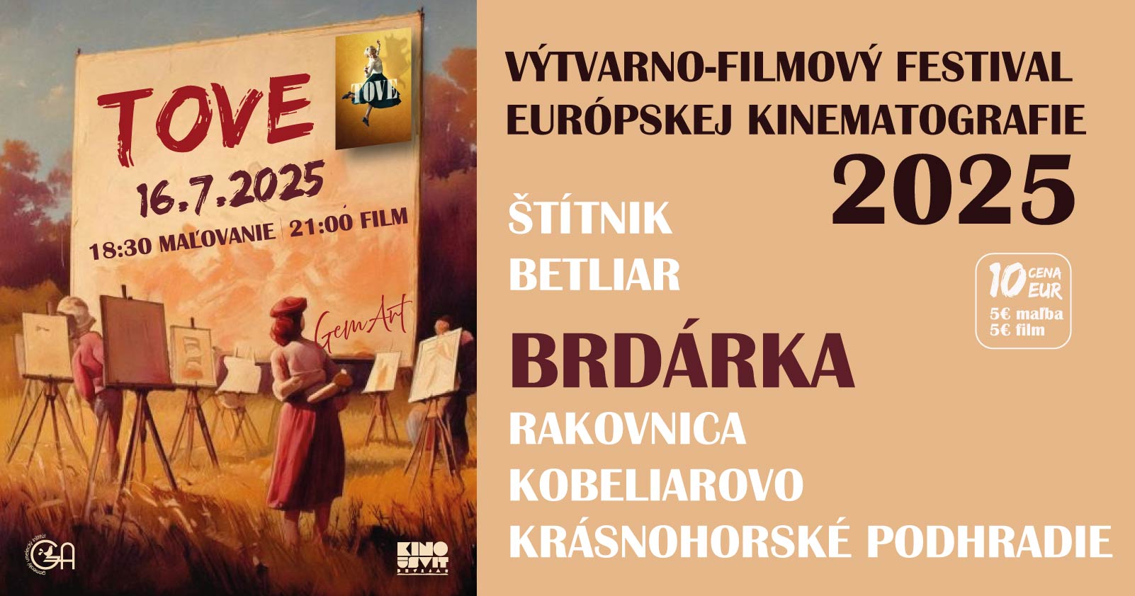 Festival "Osudy umenia" - Ilustrovanie príbehu vymyslených postavičiek - Film: Tove